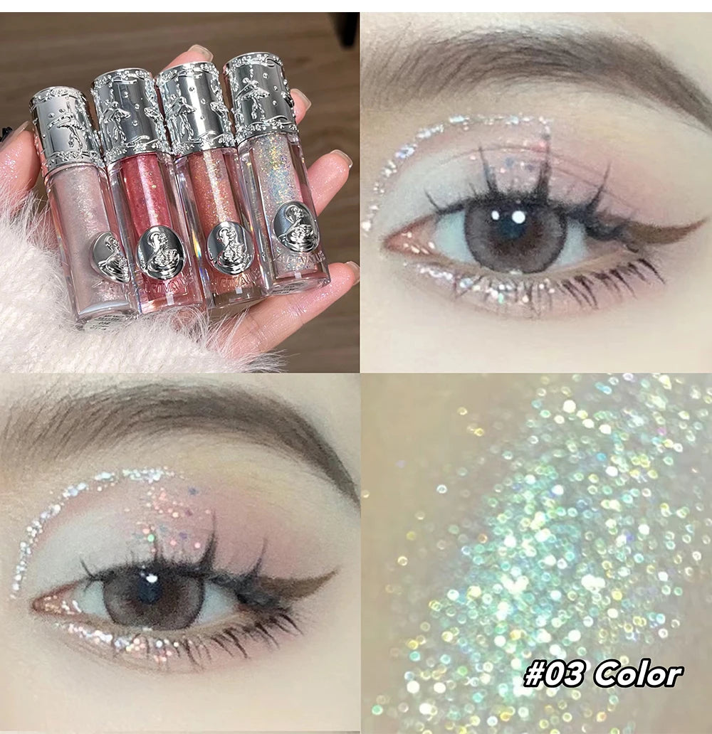 Balletism Liquid Eyeshadow – Fine Shimmer Highlighter for Delicate, Influencer-Ready Eye Looks
