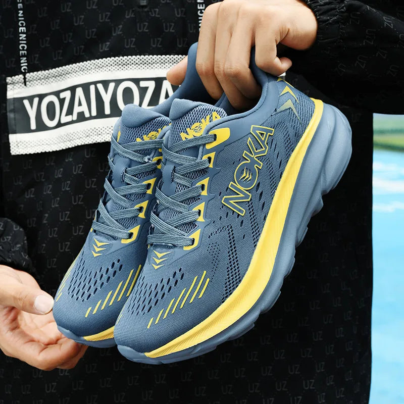New Casual Marathon Sneakers – Men’s Breathable Lightweight Air Cushion Running Shoes