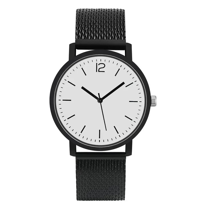 RBB Couple Quartz Watches – Waterproof Splash Resistant Fashion Wristwatches for Men & Women