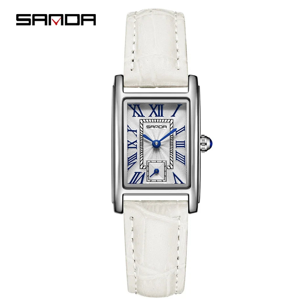 RBB 1116 Women's Fashion Quartz Watch – Luxury Leather or Steel Strap Dress Wristwatch