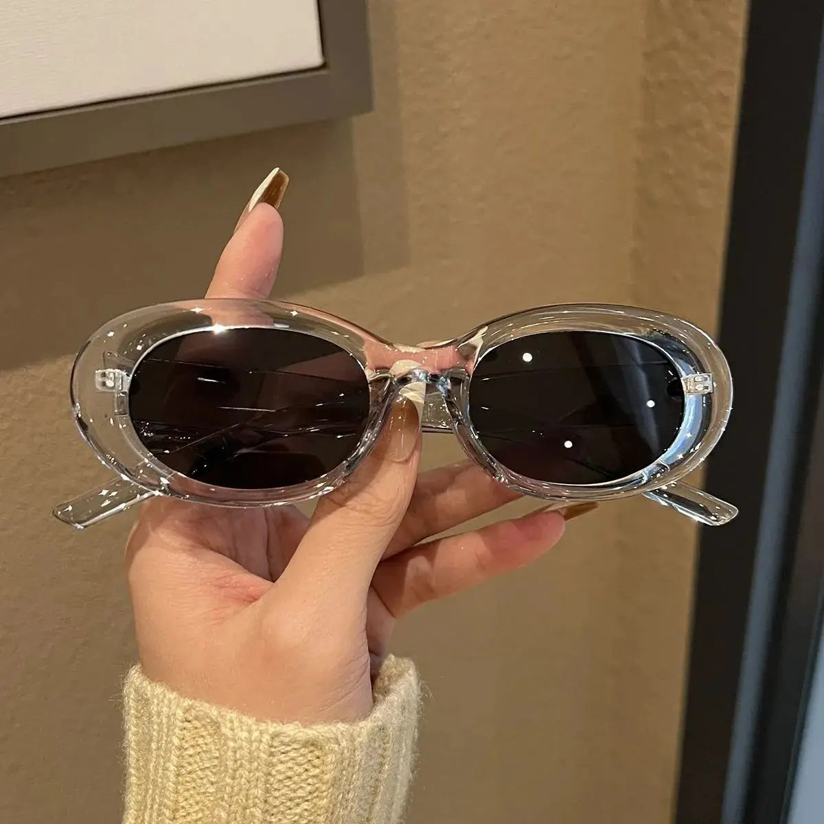 RBB Y2K Style Square Cat Eye Sunglasses – Retro Fashion Eyewear for Men & Women