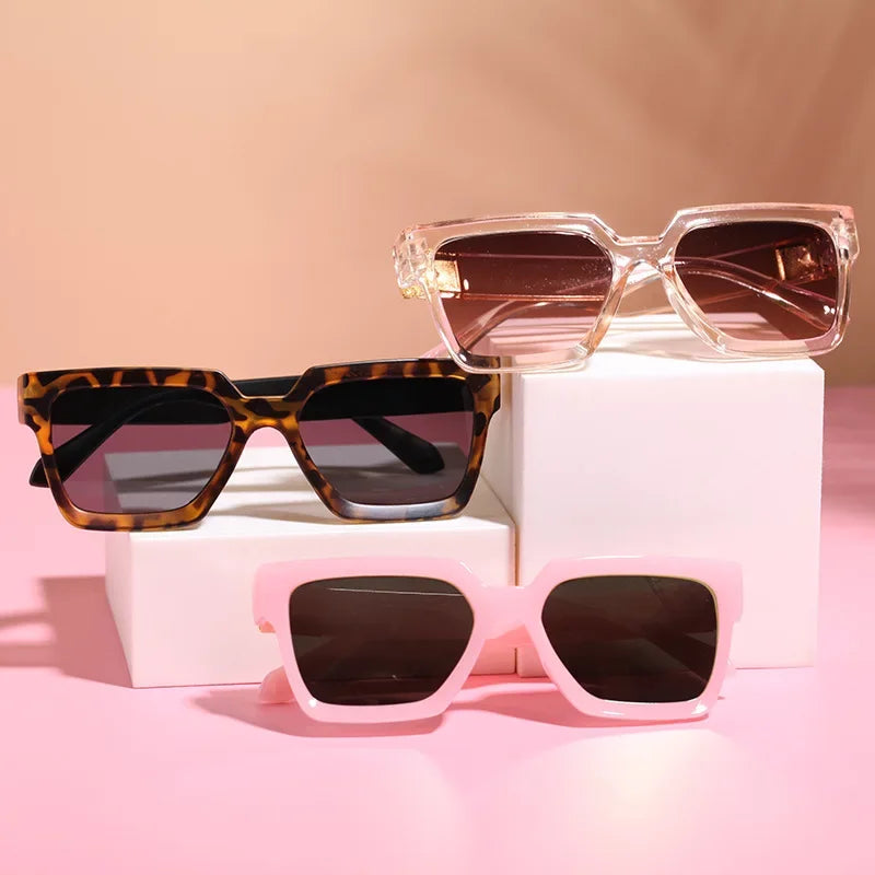 RBB Kids Polarized Square Sunglasses – UV400 Small Rectangle Shades for Boys & Girls