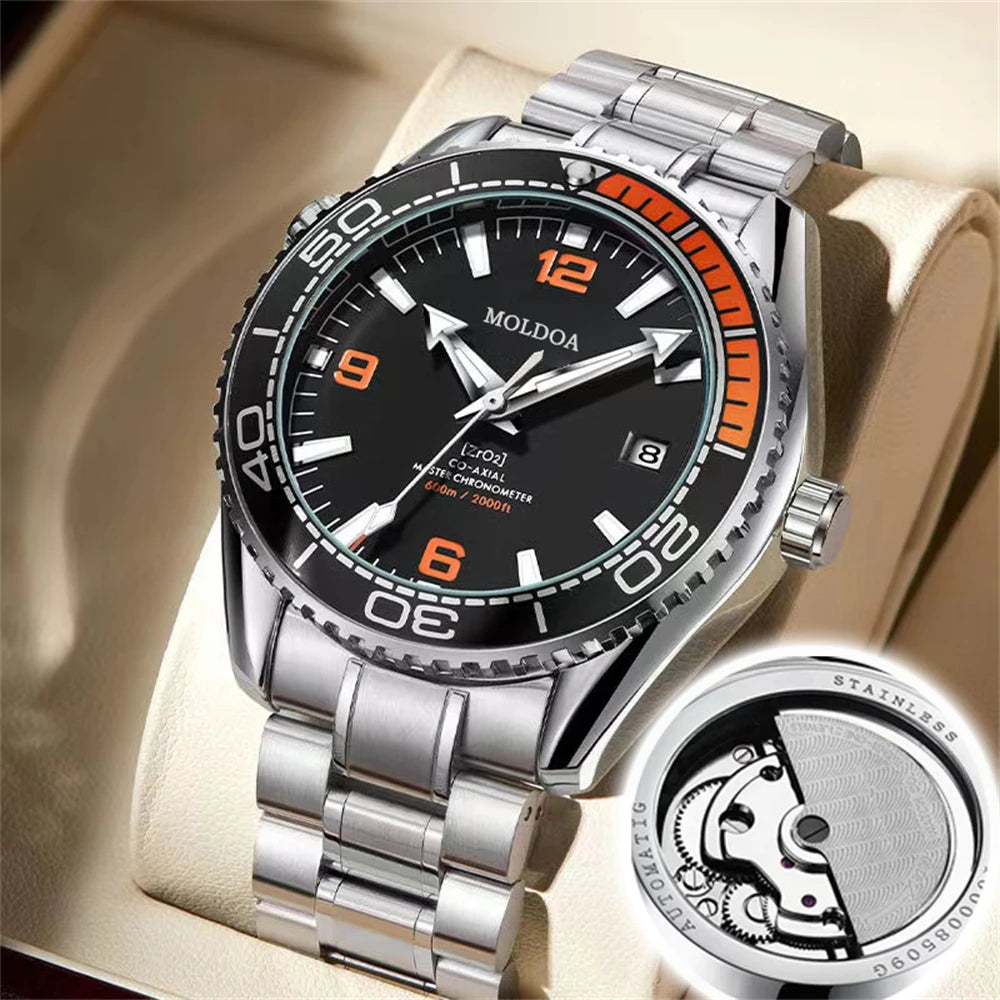RBB Men's Luxury Sports Watch – Green Dial, Hollow Design, 2024 Quartz Steel Wristwatch