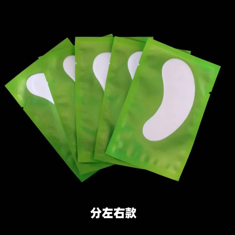 100 Pairs Under Eye Gel Patches for Eyelash Extensions – Lint-Free, Adhesive Lash Extension Supplies