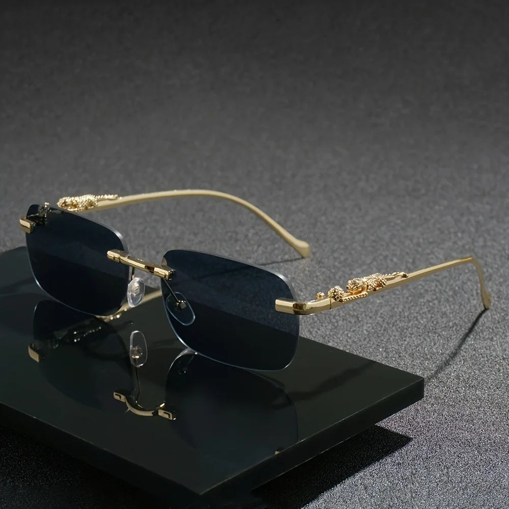 RBB Narrow Rectangle Fashion Sunglasses – Unisex Trendy Classic Shades