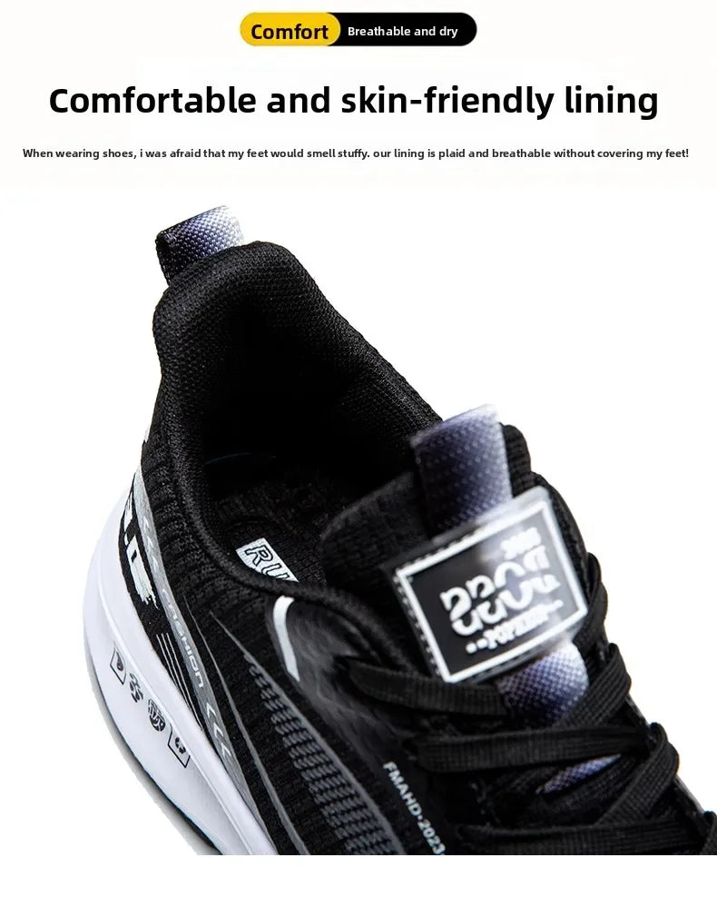 Men's Lightweight Running Shoes – Quick-Dry, Shock-Absorbing Marathon Sneakers (2025)
