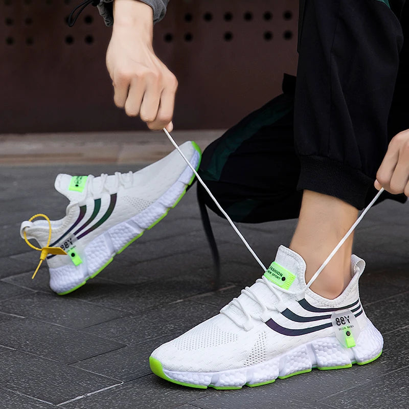 Unisex Breathable Sneakers – Lightweight, Fashionable & Comfortable Running Shoes