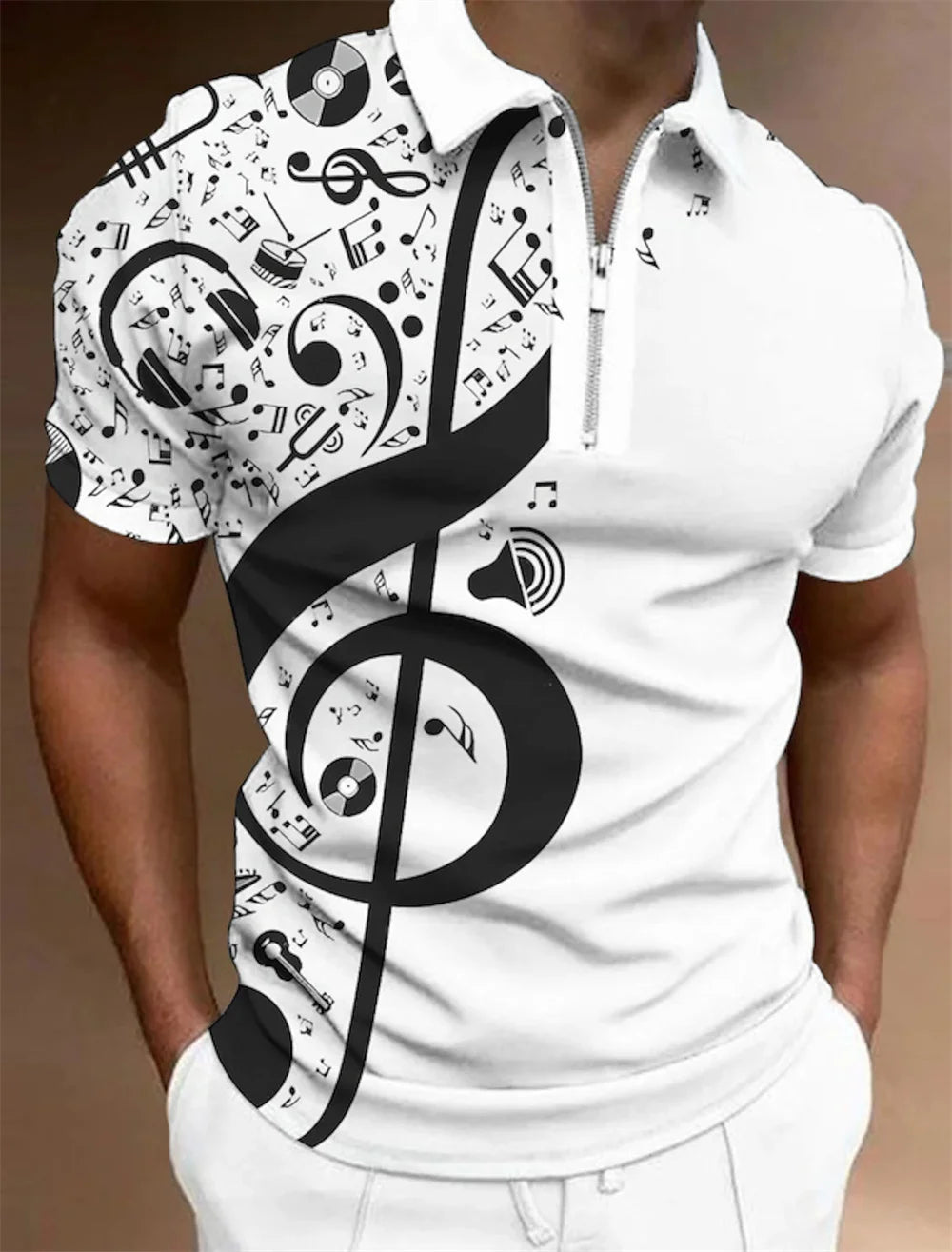 RBB 2025 Men’s Classic Short Sleeve Polo Shirt – Summer Casual Button Lapel Tee, Super Large S-3XL