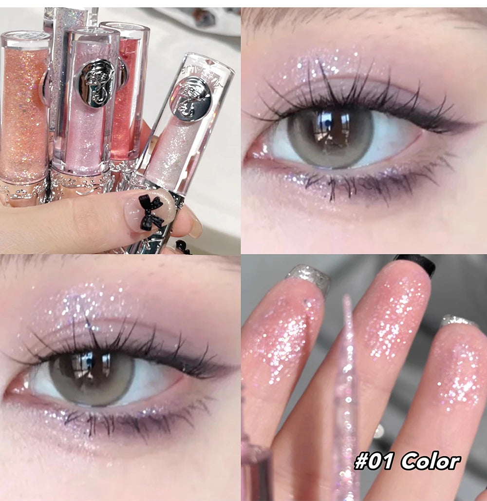 Balletism Liquid Eyeshadow – Fine Shimmer Highlighter for Delicate, Influencer-Ready Eye Looks