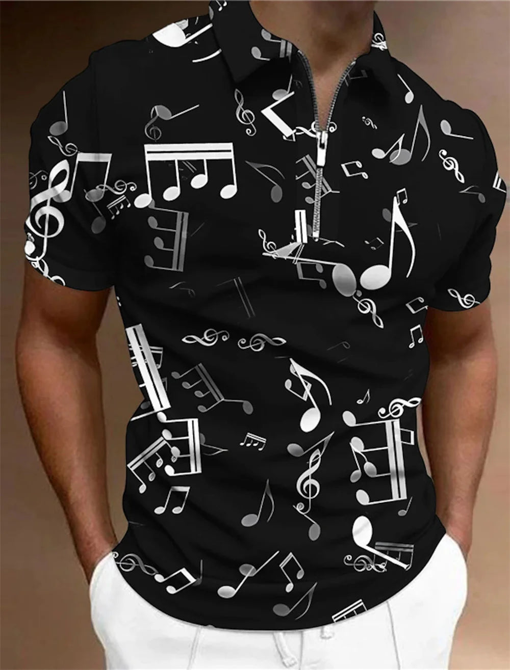 RBB 2025 Men’s Classic Short Sleeve Polo Shirt – Summer Casual Button Lapel Tee, Super Large S-3XL