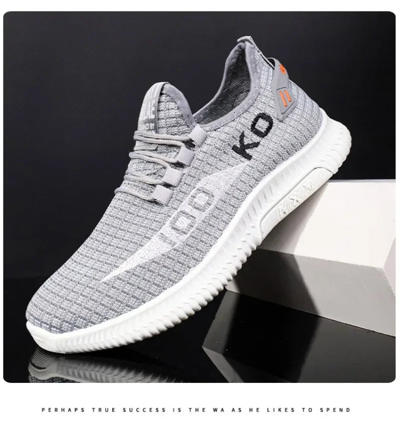 Breathable Lightweight Mesh Sneakers | Comfortable Casual Sport Shoes | Plus Size 39-44