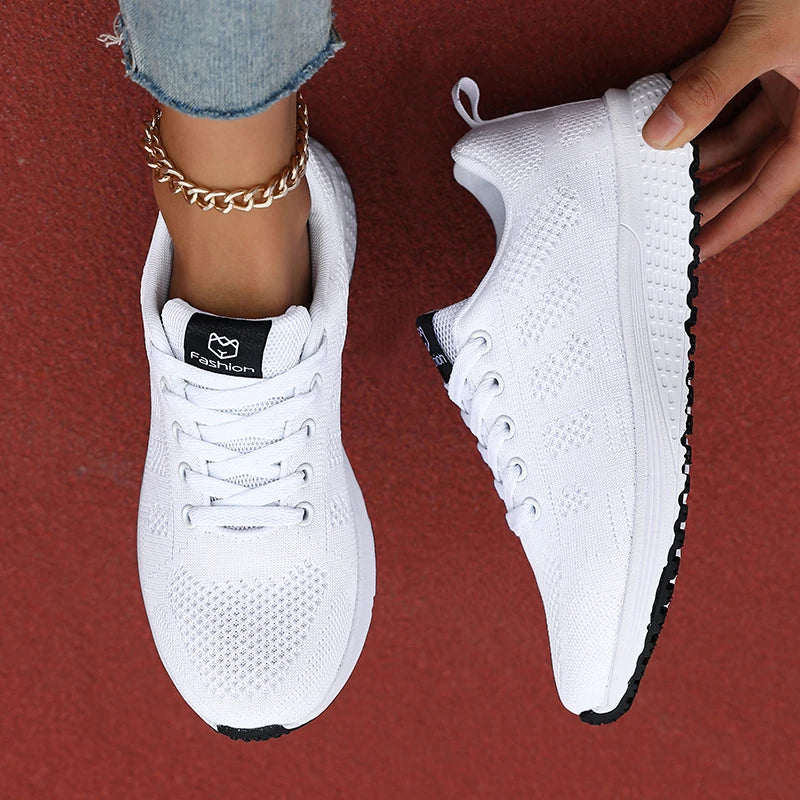 Women's Breathable Running Sneakers – Lightweight Casual Sport Shoes