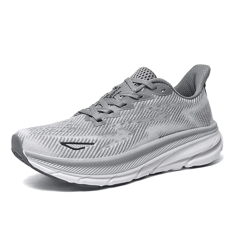 RBB Luxury Men’s Running Shoes – Breathable Mesh Cushioned Sneakers for Couples, Off-Road & Road Running Trainers