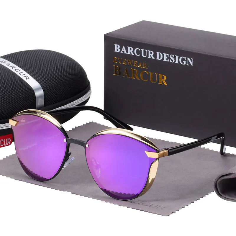 RBB Women’s Polarized Sunglasses – Fashion Round Sun Glasses