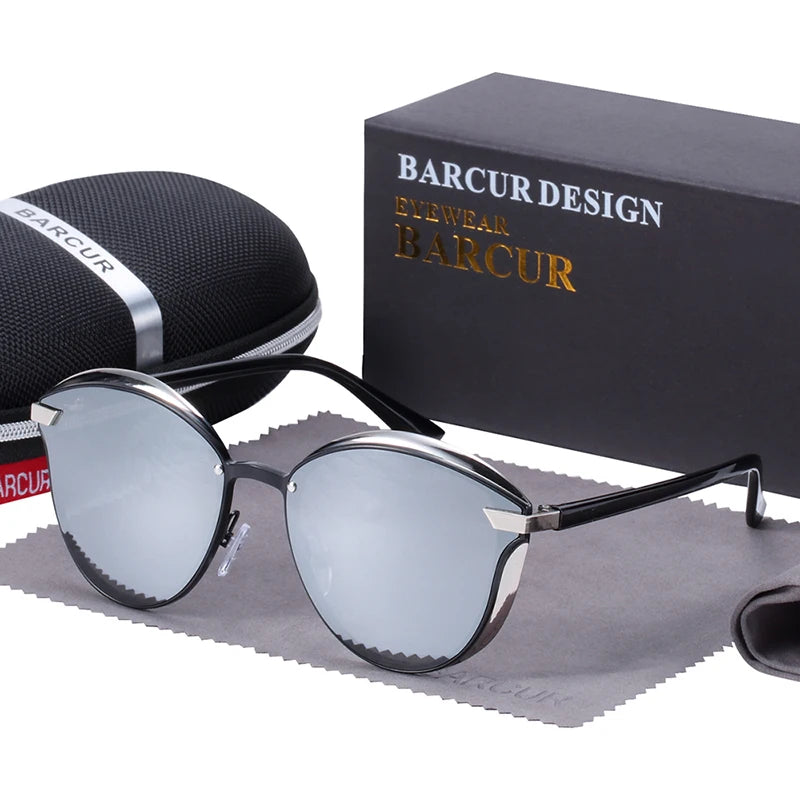 RBB Women’s Polarized Sunglasses – Fashion Round Sun Glasses