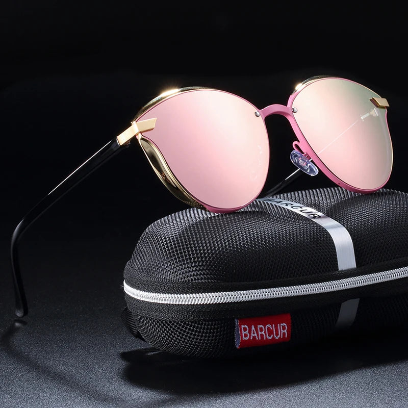 RBB Women’s Polarized Sunglasses – Fashion Round Sun Glasses
