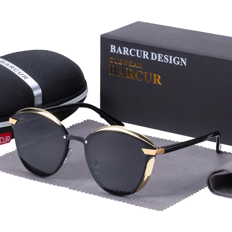 RBB Women’s Polarized Sunglasses – Fashion Round Sun Glasses