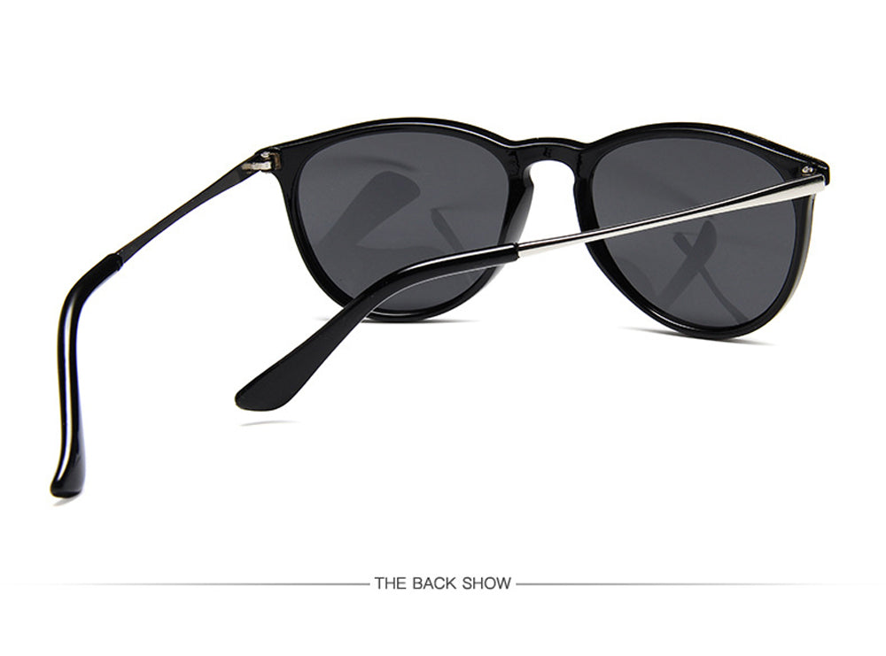 RBB Oval Small Transparent Sunglasses – UV400 Classic Clear Shades for Women (2025 Trend)