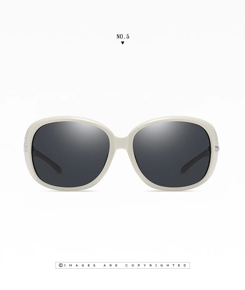 RBB Women’s Polarized Sunglasses – UV400 Retro Diamond Butterfly Frame Fashion Eyewear
