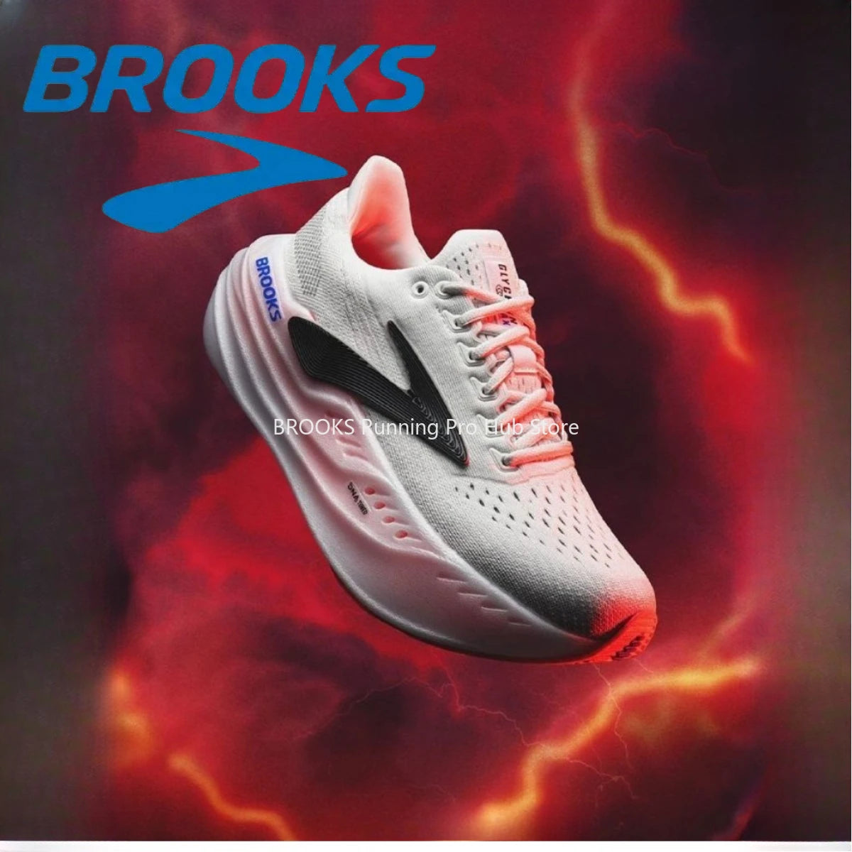Men's Glycerin Max Running Shoes – Shock-Absorbing, Comfortable Marathon Sneakers