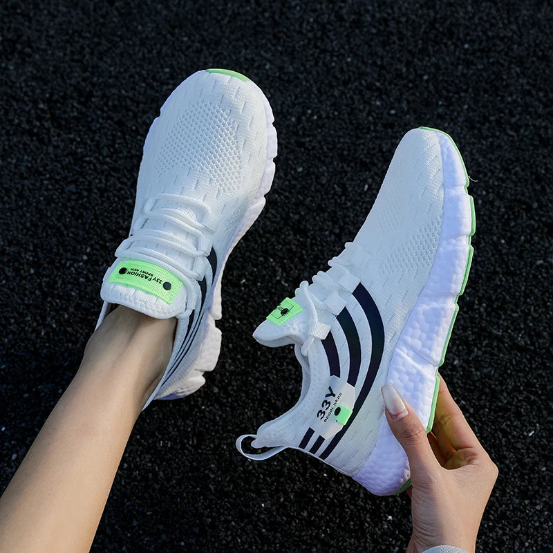 Men’s Summer Mesh Running Sneakers | Breathable, Lightweight, Casual Sport Shoes
