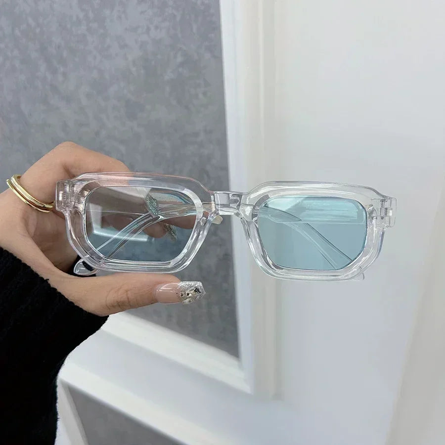 RBB Luxurious Rectangle Sunglasses – Unisex Designer Outdoor Fashion Eyewear