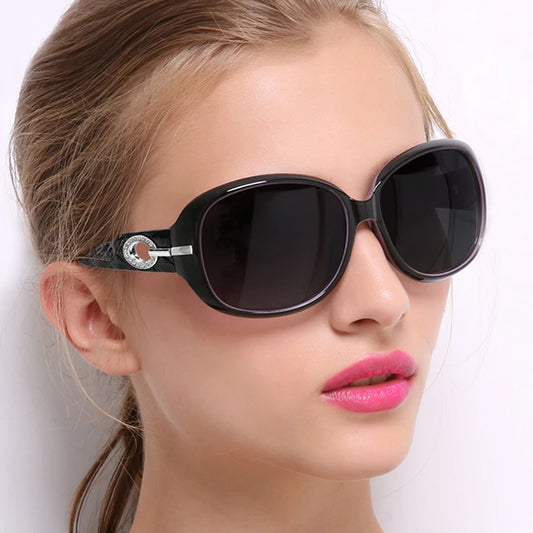 RBB Women’s Polarized Sunglasses – UV400 Retro Diamond Butterfly Frame Fashion Eyewear