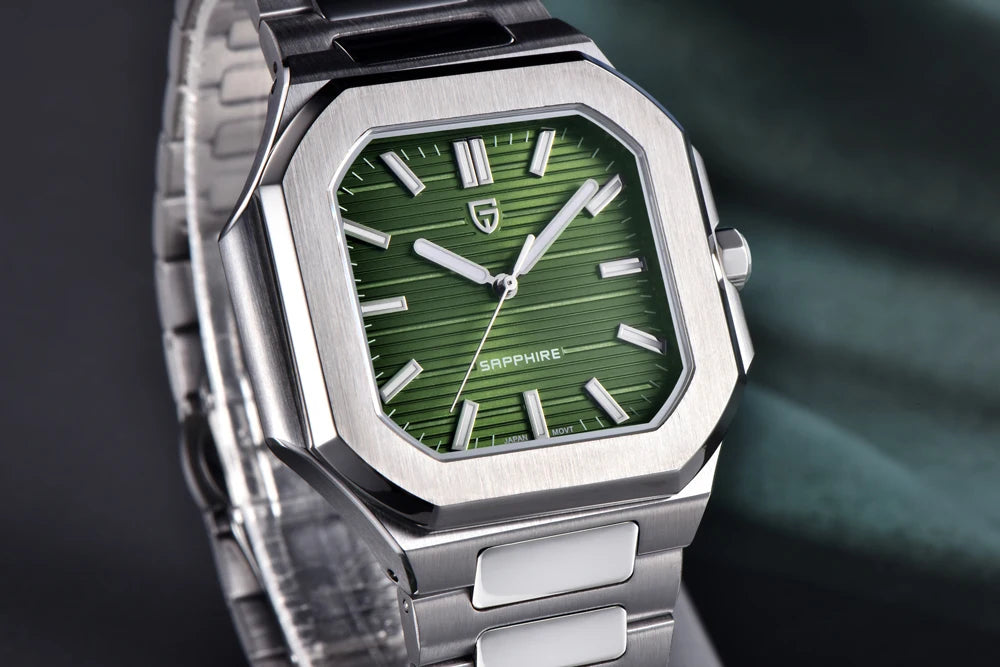 RBB DESIGN 2025 Men's Luxury Quartz Watch – Sapphire Crystal, Waterproof, Stainless Steel