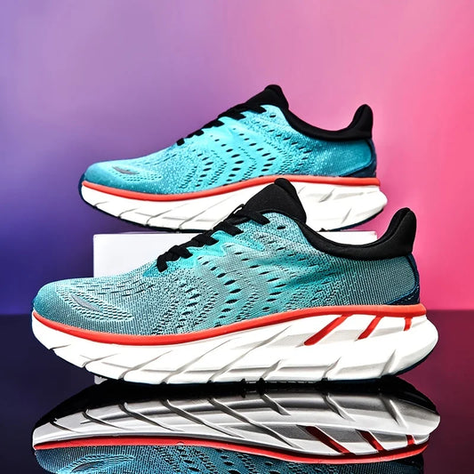 RBB 2023 New Men’s Running Shoes – Cushioned, Fashionable Outdoor Sports Jogging Sneakers – Classic Design, Sizes 39-46