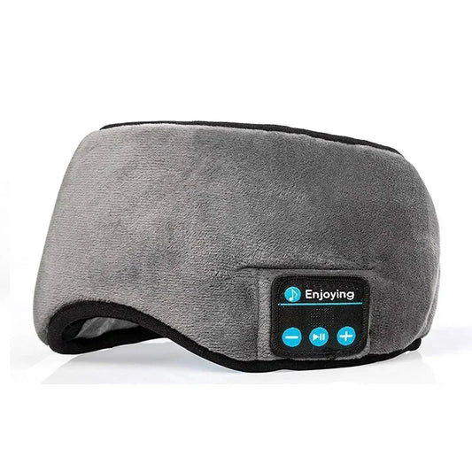 Bluetooth Sleep Headphones – Wireless, Soft Elastic Eye Mask Headband