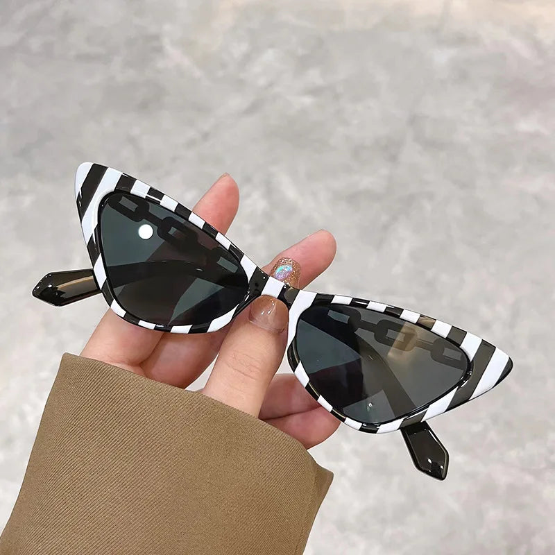 RBB Classic Cat Eye Sunglasses – Vintage Small Frame Designer Shades for Women