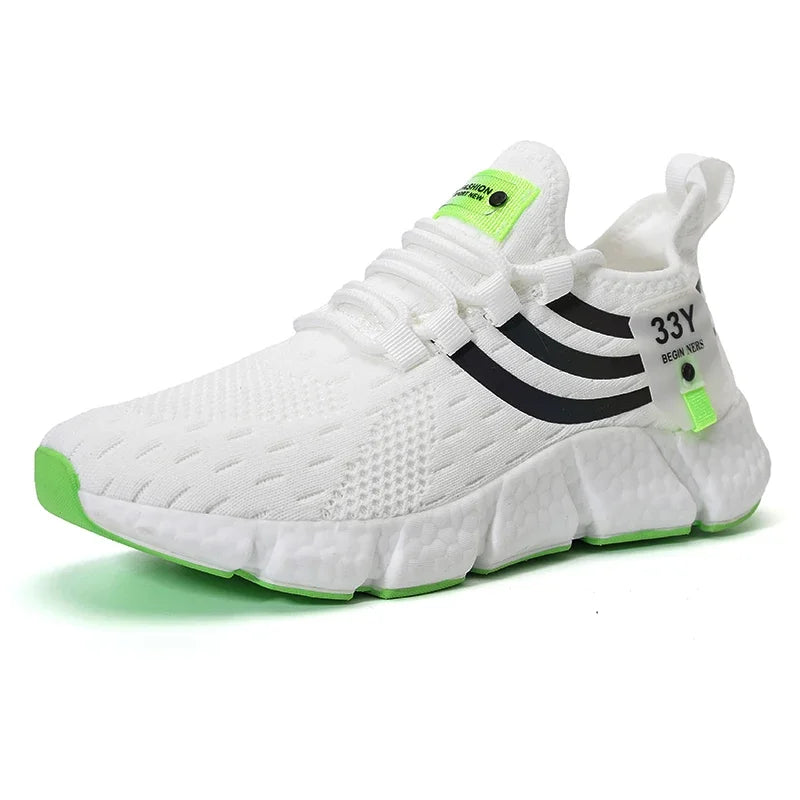 Men’s Summer Mesh Running Sneakers | Breathable, Lightweight, Casual Sport Shoes