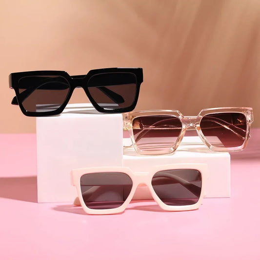 RBB Kids Polarized Square Sunglasses – UV400 Small Rectangle Shades for Boys & Girls