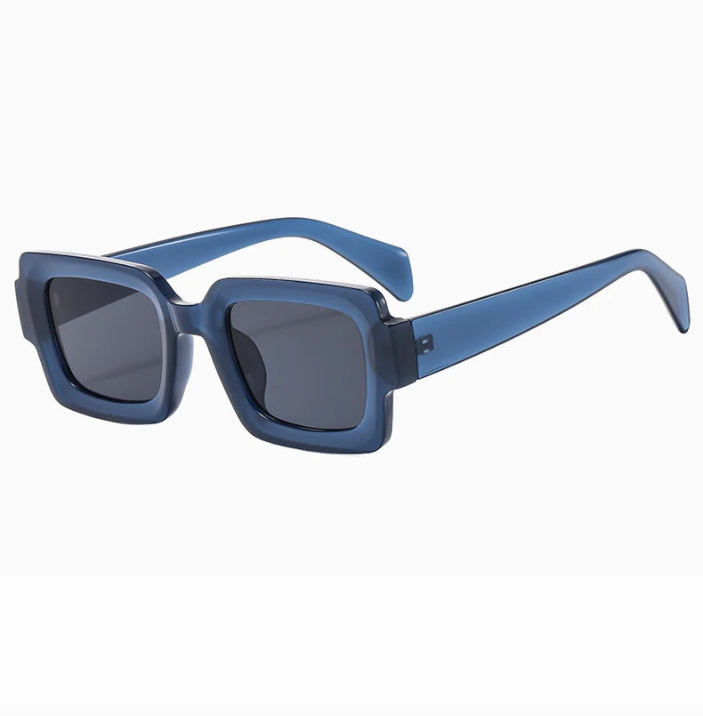 RBB Punk Square Sunglasses – Anti Blue Light UV400 Outdoor Sun Glasses for Men & Women