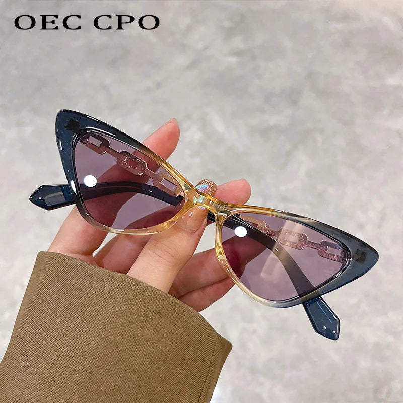RBB Classic Cat Eye Sunglasses – Vintage Small Frame Designer Shades for Women