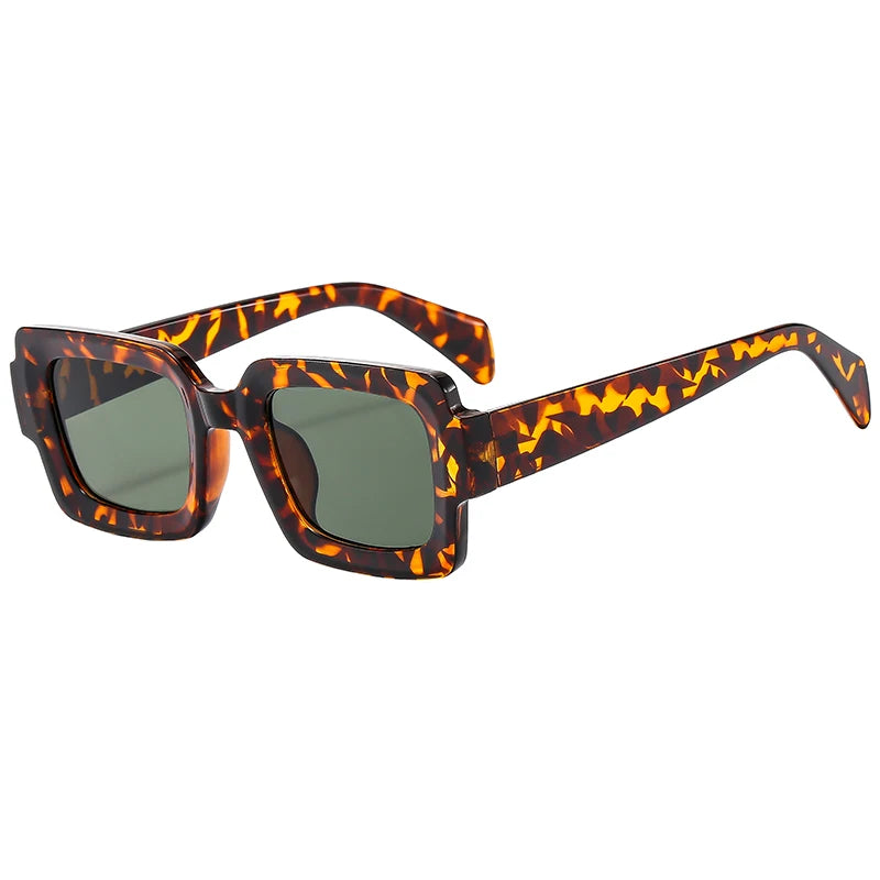 RBB Punk Square Sunglasses – Anti Blue Light UV400 Outdoor Sun Glasses for Men & Women