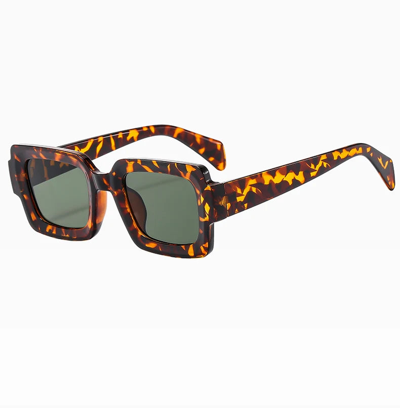RBB Punk Square Sunglasses – Anti Blue Light UV400 Outdoor Sun Glasses for Men & Women