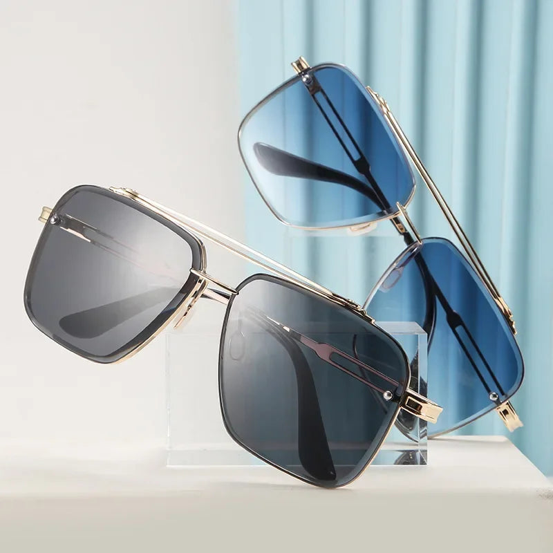 RBB Mach Six Vintage Sunglasses – Men’s Luxury Gradient Lens Eyewear