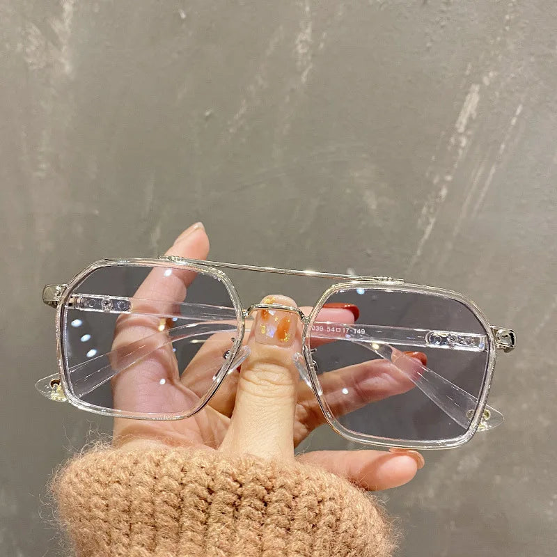 RBB Square Designer Sunglasses for Women | Vintage Small Frame | RBB UV400 Luxury Metal Shades