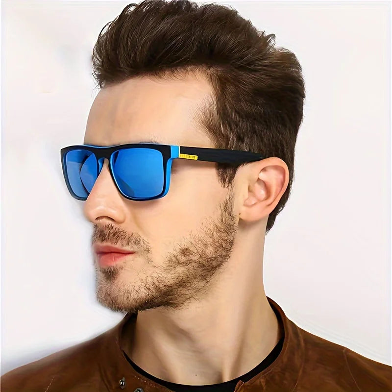 RBB 2PCS Polarized Square Sunglasses – Anti-Glare UV400 Shades for Travel, Party & Driving