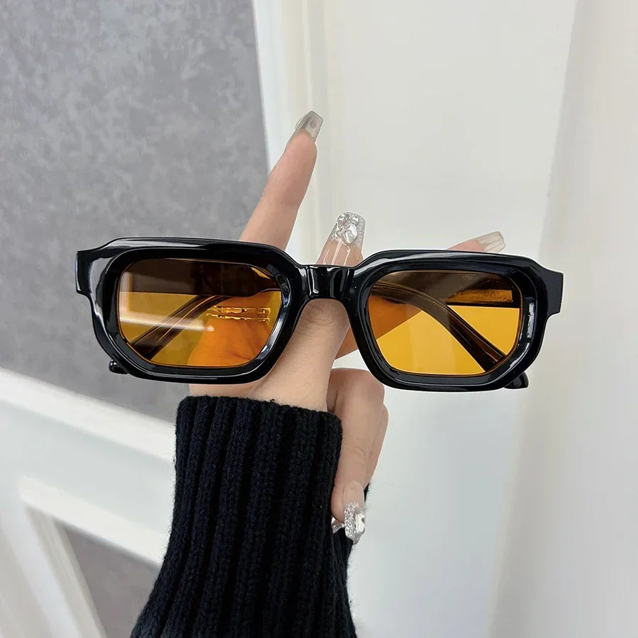 RBB Luxurious Rectangle Sunglasses – Unisex Designer Outdoor Fashion Eyewear