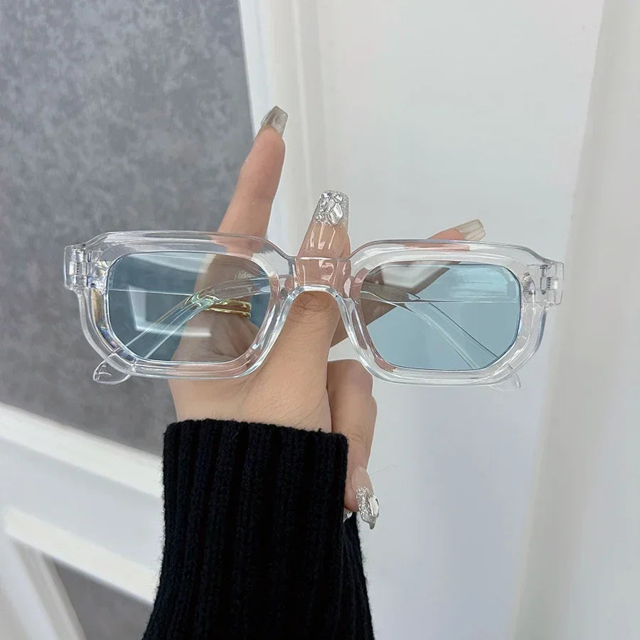 RBB Luxurious Rectangle Sunglasses – Unisex Designer Outdoor Fashion Eyewear