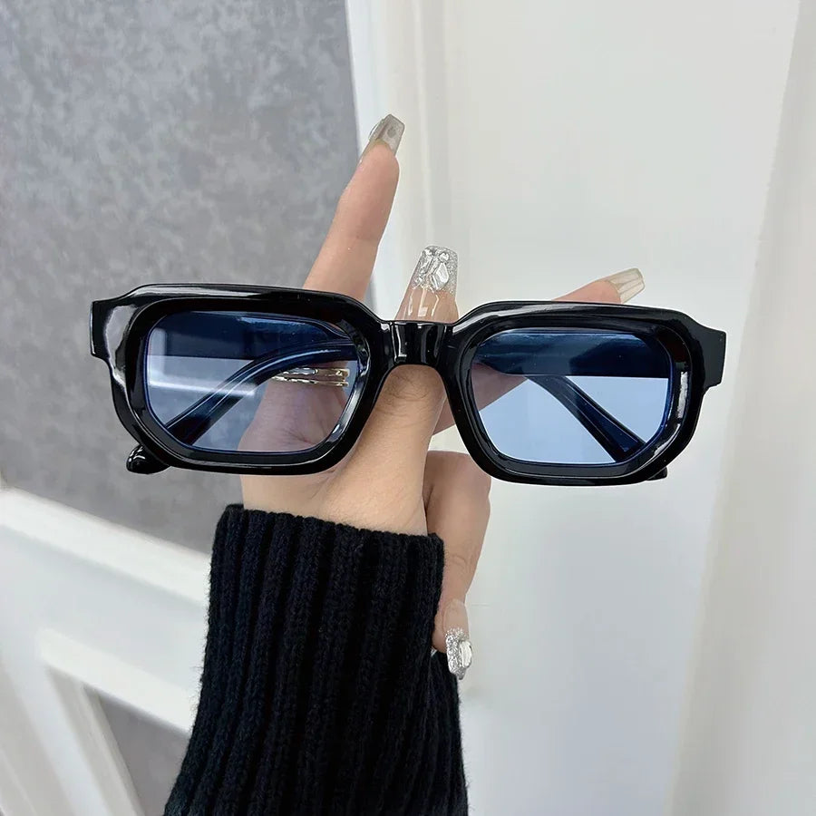 RBB Luxurious Rectangle Sunglasses – Unisex Designer Outdoor Fashion Eyewear