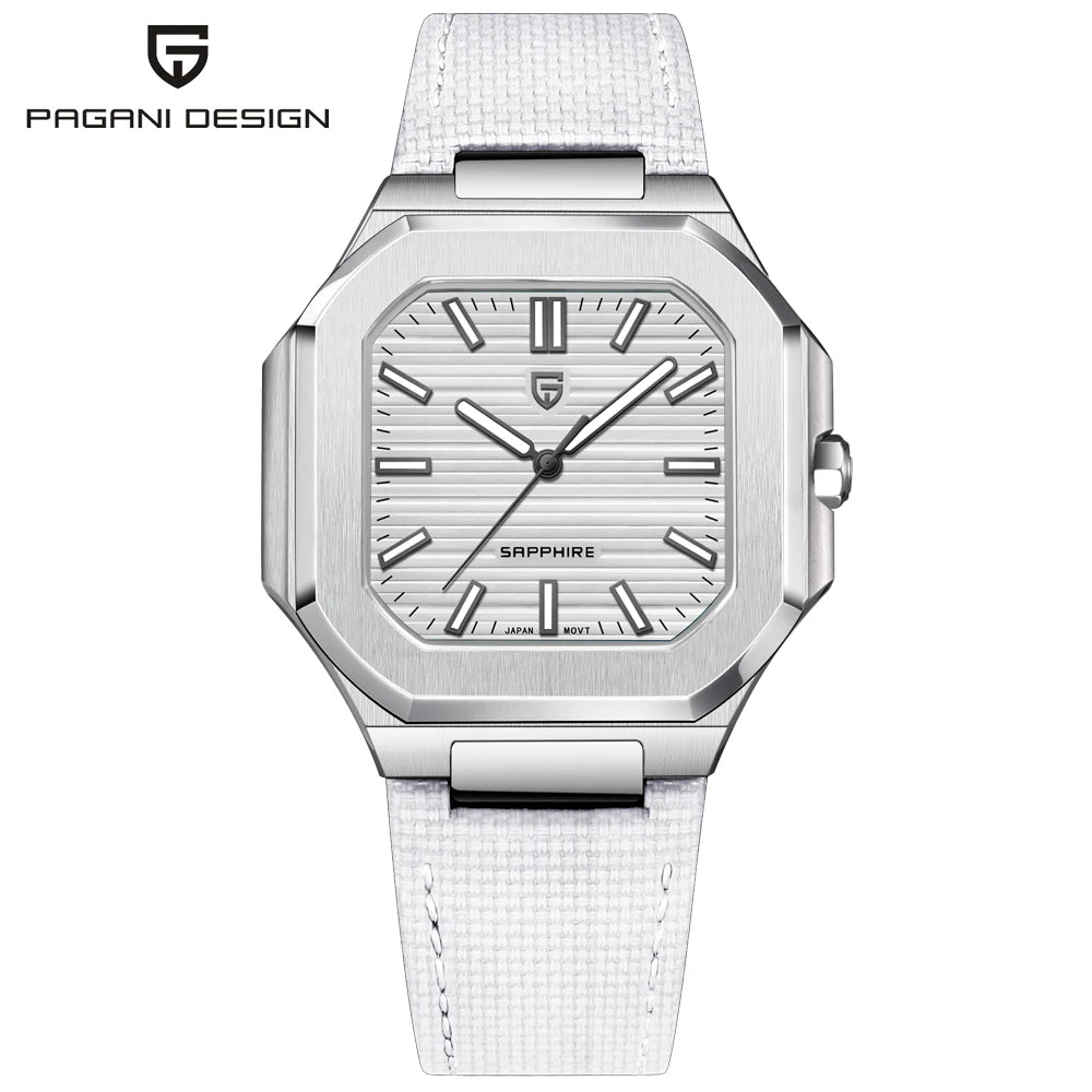 RBB DESIGN 2025 Men's Luxury Quartz Watch – Sapphire Crystal, Waterproof, Stainless Steel