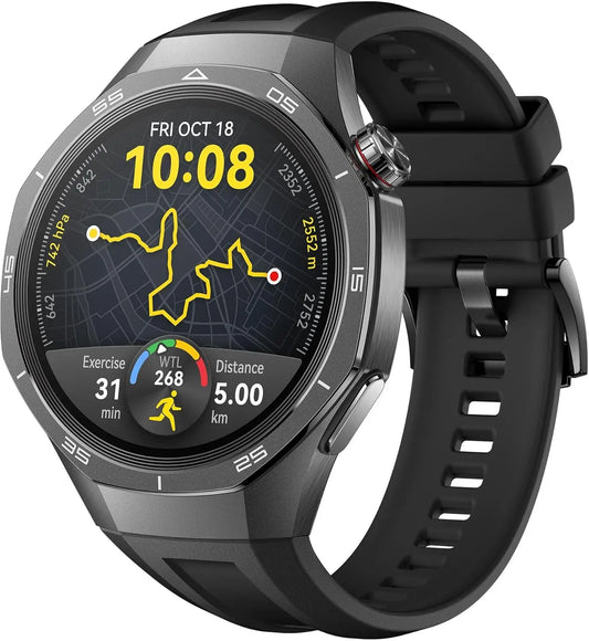 RBB HUAWEI Watch GT 5 Pro – Sharp Design, 14-Day Battery, Health & Fitness Tracking, Pro Sports Smartwatch