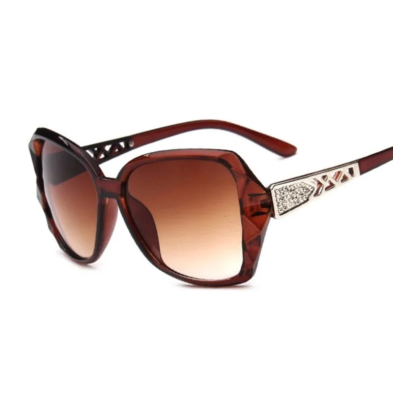 RBB Women’s Fashion Square Sunglasses – Luxury Oversized UV400 Mirror Shades