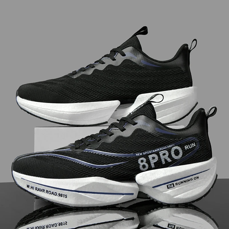 Men's Carbon Plate Running Shoes | Lightweight, Cushioned, Non-Slip