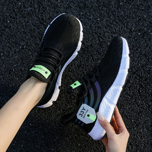 Men’s Summer Mesh Running Sneakers | Breathable, Lightweight, Casual Sport Shoes