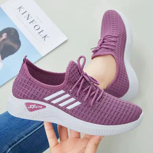2025 RBB Women's Old Beijing Cloth Sneakers – Lightweight, Breathable & Soft-Soled