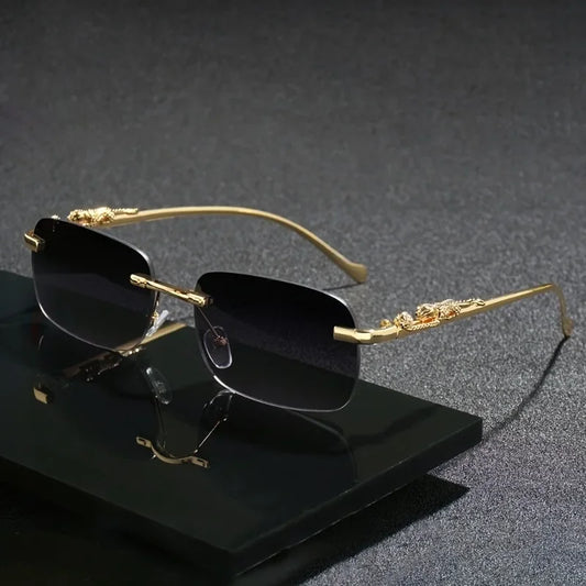 RBB Narrow Rectangle Fashion Sunglasses – Unisex Trendy Classic Shades